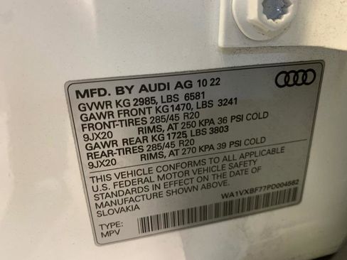 Used 2023 Audi Q7 3.0T Prestige image 70