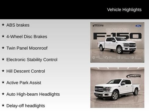 Used 2019 Ford F150 Platinum w/ Equipment Group 701A Luxury AWD/4WD image 24