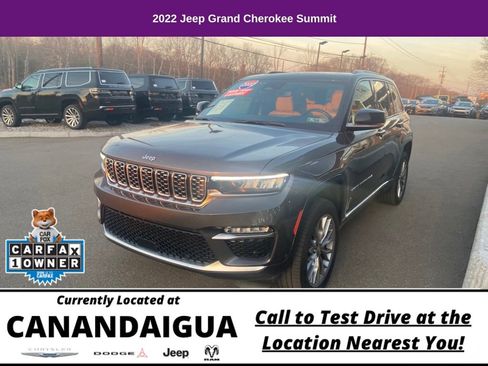 Used 2022 Jeep Grand Cherokee Summit AWD/4WD image 3