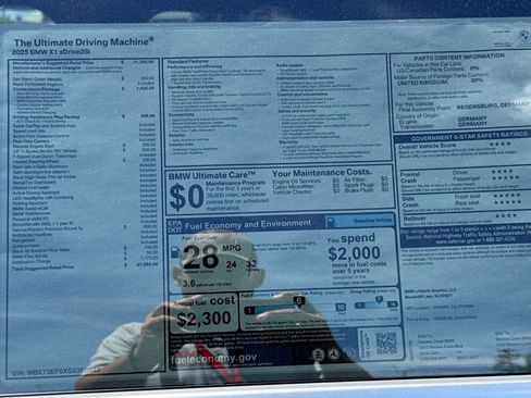 Used 2025 BMW X1 xDrive28i w/ Convenience Package image 31