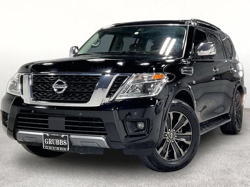 Used 2019 Nissan Armada Platinum w/ Captain's Chairs Package AWD/4WD image 14