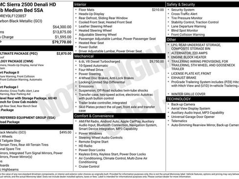 Used 2020 GMC Sierra 2500 Denali w/ Denali Ultimate Package image 14