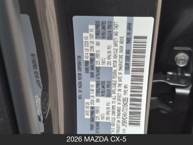 New 2026 MAZDA CX-5 Preferred AWD/4WD image 30