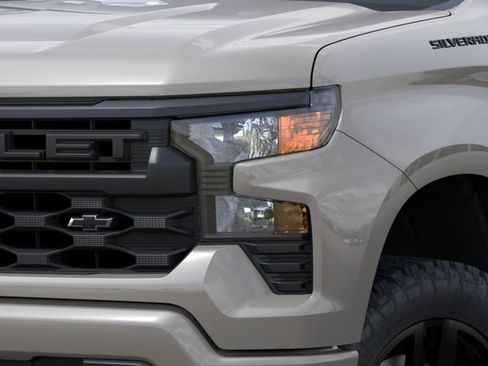 New 2026 Chevrolet Silverado 1500 Custom w/ Turbomax Blackout Package AWD/4WD image 11