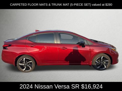 Used 2024 Nissan Versa SR w/ Trunk Package FWD image 2