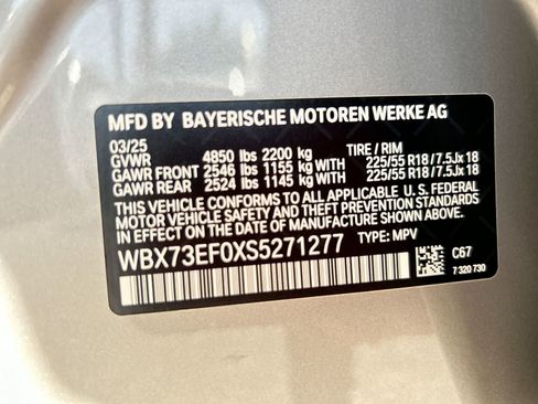 Used 2025 BMW X1 xDrive28i w/ Technology Package AWD/4WD image 2