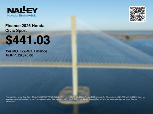 New 2026 Honda Civic Sport image 7