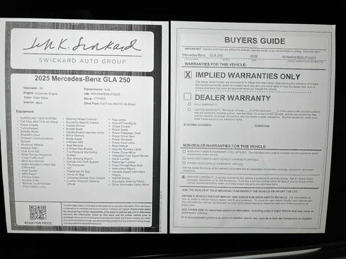 Certified 2025 Mercedes-Benz GLA 250 4MATIC image 40