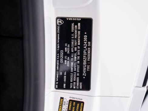 Used 2023 Lamborghini Huracan Tecnica RWD image 52