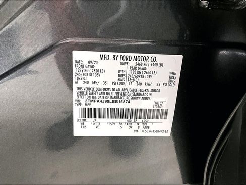 Used 2020 Ford Edge SEL AWD/4WD image 18