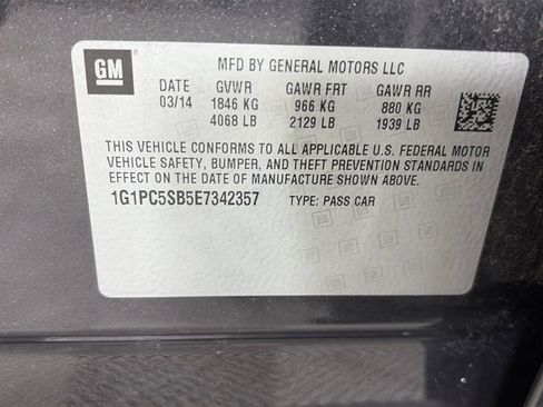 Used 2014 Chevrolet Cruze LT image 9