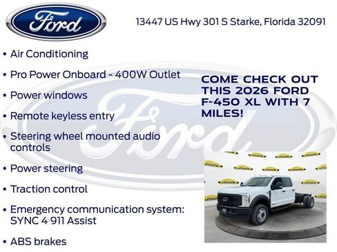 New 2026 Ford F450 XL AWD/4WD image 20