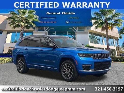 Certified 2023 Jeep Grand Cherokee L Summit w/ Advanced Protech Group IV RWD image 1