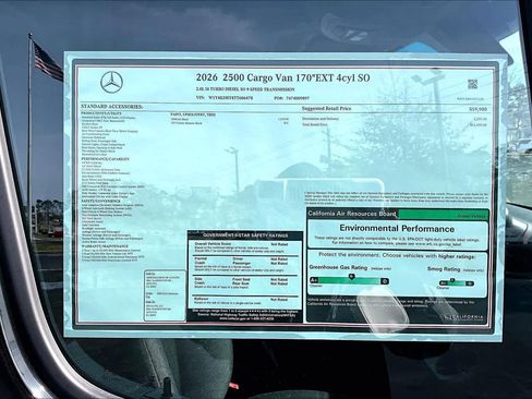 New 2026 Mercedes-Benz Sprinter 2500 image 19