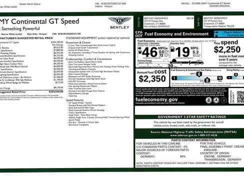 New 2025 Bentley Continental GT Speed image 35