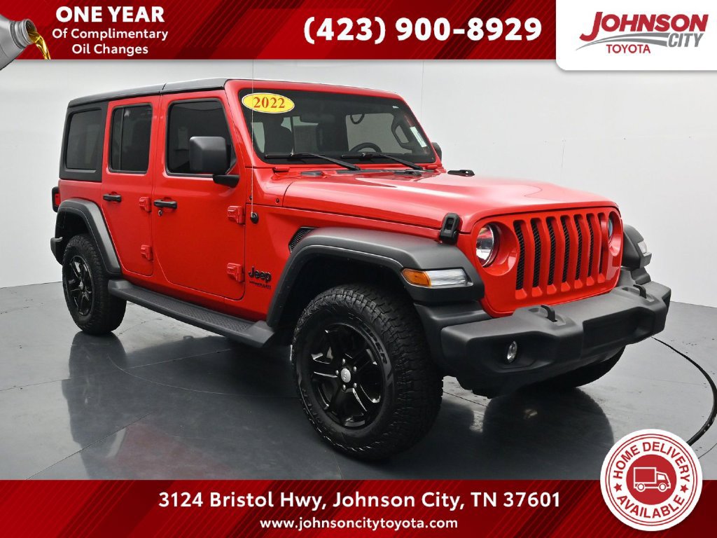 Used 2022 Jeep Wrangler Unlimited Sport AWD/4WD image 1