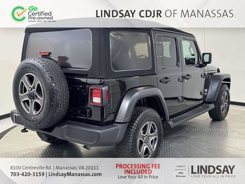 Certified 2018 Jeep Wrangler Unlimited Sport S AWD/4WD image 9