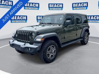 Used 2022 Jeep Wrangler Unlimited Sport w/ Sun And Sound Package AWD/4WD video 1