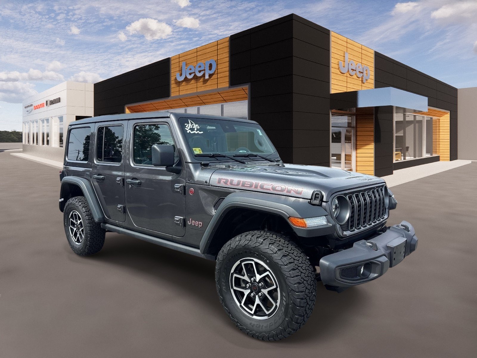 Certified 2025 Jeep Wrangler 4WD Unlimited Rubicon w/ Convenience Group image 1
