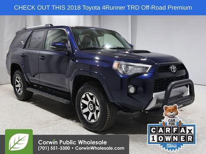 Used 2018 Toyota 4Runner TRD Off-Road Premium