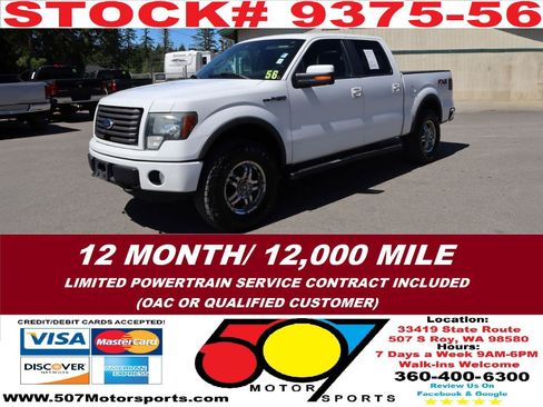 Used 2012 Ford F150 FX4 w/ FX Luxury Pkg AWD/4WD image 2
