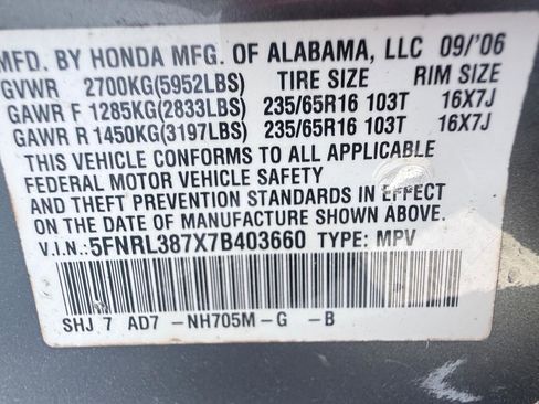 Used 2007 Honda Odyssey EX-L image 17