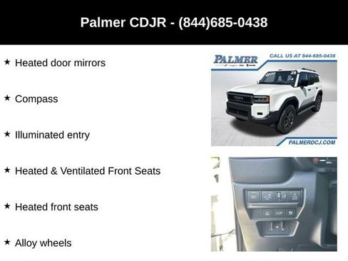 Used 2025 Toyota Land Cruiser w/ Premium Package AWD/4WD image 36