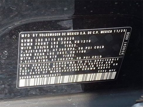 New 2026 Volkswagen Tiguan S image 10