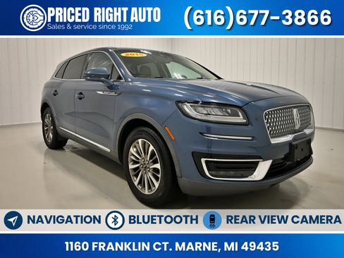 Used 2019 Lincoln Nautilus Select AWD/4WD image 1