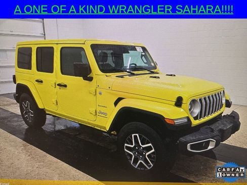Used 2024 Jeep Wrangler Sahara image 1