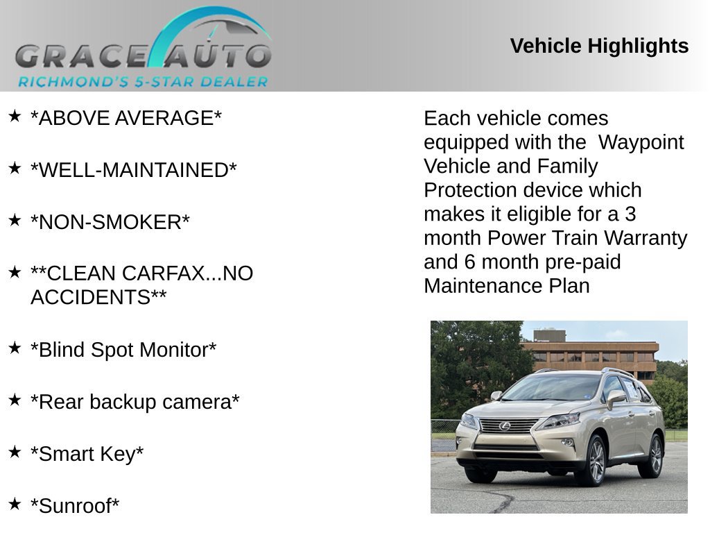 Used 2015 Lexus RX 350 FWD image 2