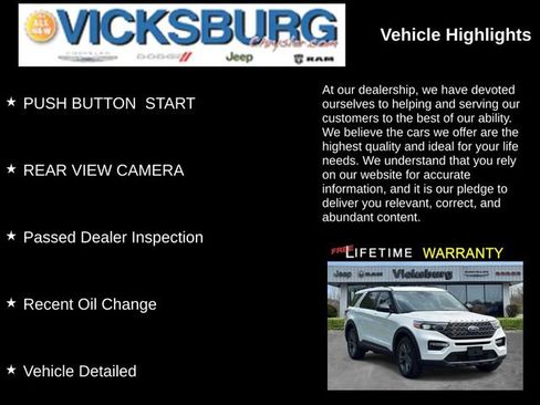 Used 2021 Ford Explorer XLT w/ Equipment Group 202A AWD/4WD image 25