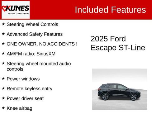 Used 2025 Ford Escape ST-Line AWD/4WD image 3