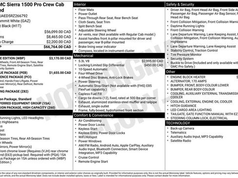 Used 2024 GMC Sierra 1500 Pro w/ Graphite Edition AWD/4WD image 8