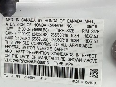 Used 2018 Honda CR-V EX-L image 32