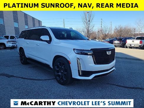 Used 2024 Cadillac Escalade ESV Sport Platinum w/ LPO, ONYX Package image 2