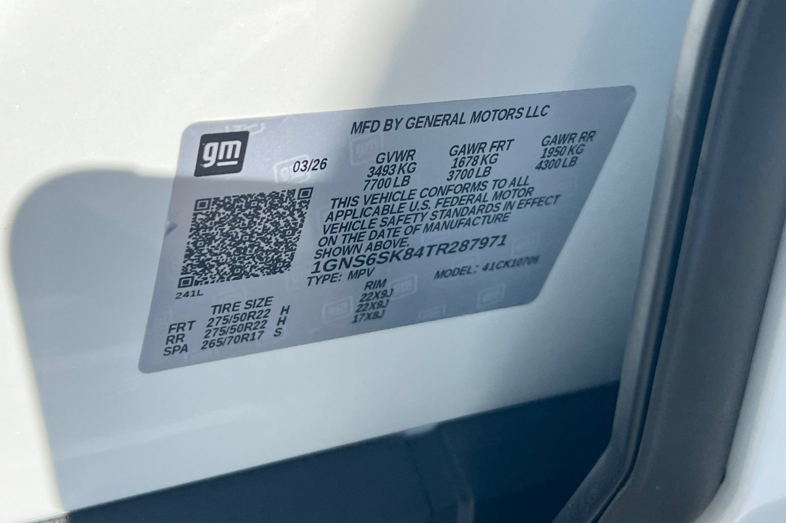 Used 2026 Chevrolet Tahoe Premier AWD/4WD image 43