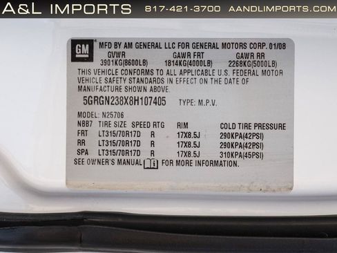Used 2008 HUMMER H2 AWD/4WD image 57