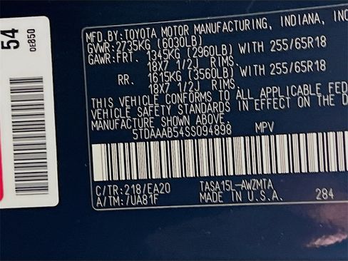 Used 2025 Toyota Grand Highlander AWD image 28