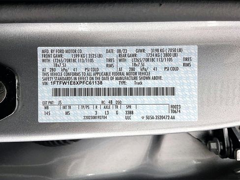 Used 2023 Ford F150 XLT w/ Equipment Group 302A High image 35