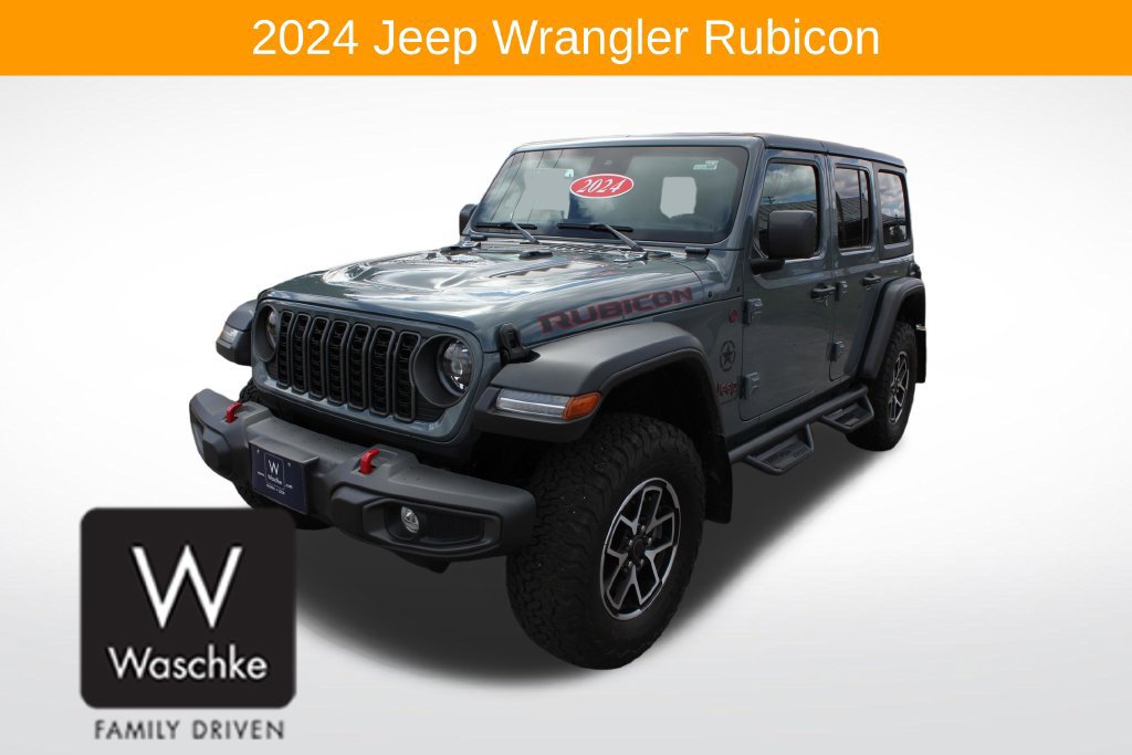 Used 2024 Jeep Wrangler Unlimited Rubicon w/ Convenience Group AWD/4WD image 3