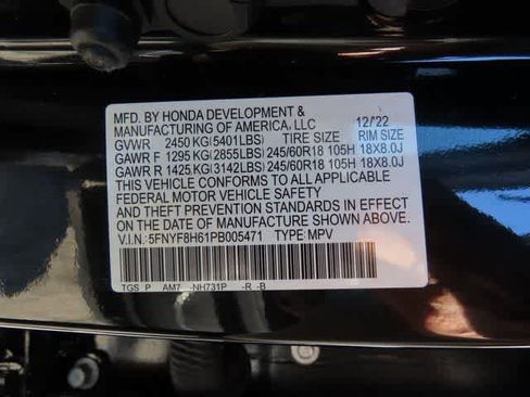 Certified 2023 Honda Passport TrailSport image 29