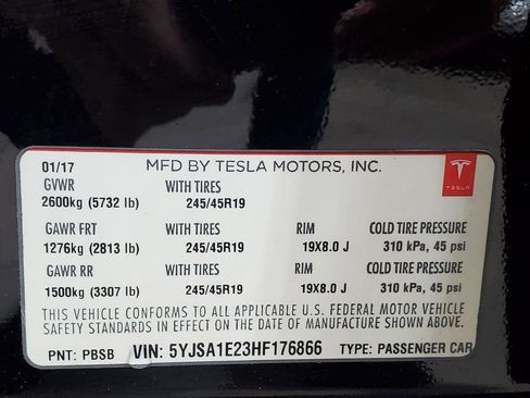 Used 2017 Tesla Model S 75D image 43