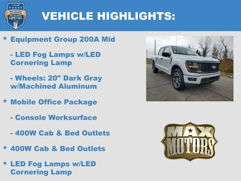 New 2025 Ford F150 STX w/ Equipment Group 200A image 5