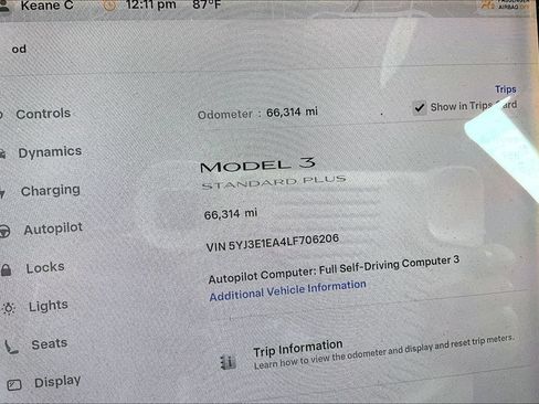 Used 2020 Tesla Model 3 Standard Range Plus RWD image 13