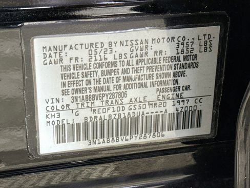 Used 2023 Nissan Sentra S FWD image 40