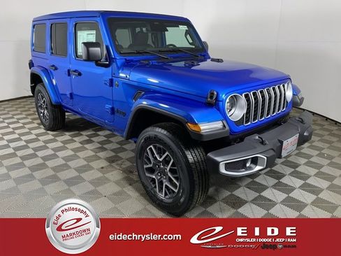 New 2025 Jeep Wrangler Unlimited Sahara w/ Technology Group image 1