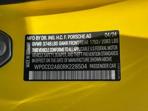 Used 2024 Porsche 718 Boxster GTS image 61