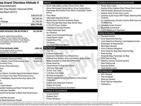 Used 2024 Jeep Grand Cherokee Altitude AWD/4WD image 9