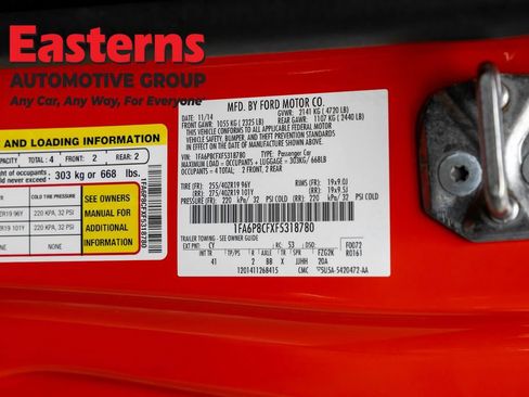 Used 2015 Ford Mustang GT Premium w/ GT Performance Package RWD image 49